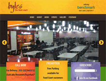 Tablet Screenshot of bytesthefoodcourt.com